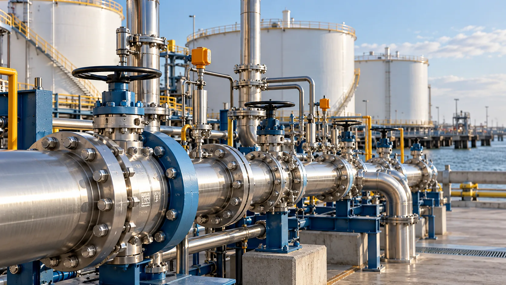 Infraestructura de almacenamiento y logística energética