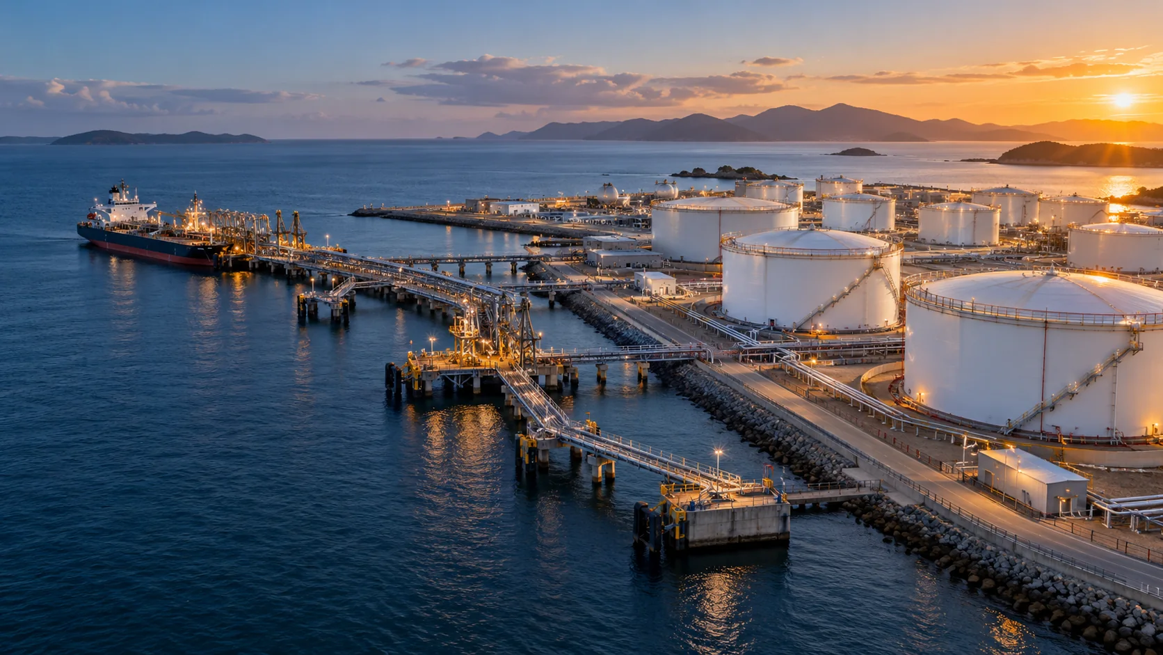 Almacenamiento de petróleo